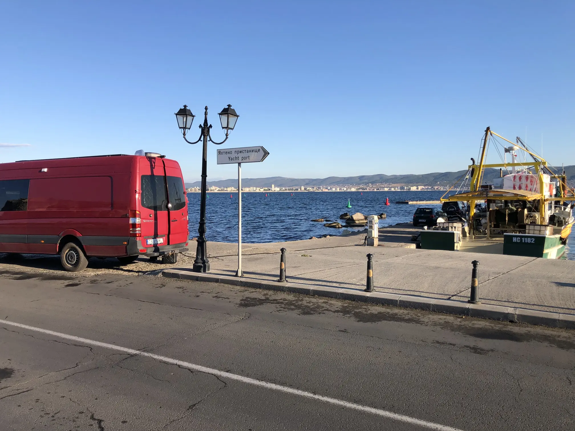 tankowanie wody w porcie